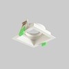 Миниатюра фото встраиваемый светильник crystal lux clt 068c1 wh | 220svet.ru