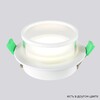Миниатюра фото встраиваемый светильник crystal lux clt 061c1 wh | 220svet.ru