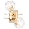 Миниатюра фото бра crystal lux ap2 gold | 220svet.ru