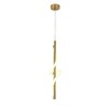Миниатюра фото подвесной светодиодный светильник indigo 14025/1p brass v000144l | 220svet.ru