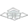 Миниатюра фото потолочная светодиодная люстра reluce 09826-3.3-4+4a wh (rgb) | 220svet.ru