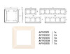 Миниатюра фото рамка 4-постовая ambrella volt alfa line af110334 | 220svet.ru