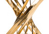 Миниатюра фото обеденная группа woodville вандер black / gold 599481 | 220svet.ru