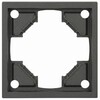 Миниатюра фото рамка для розеток и выключателей эра galaxy 15-5001-06 на 1 пост графит б0070839 | 220svet.ru