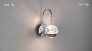 Миниатюра фото подвесной светодиодный светильник odeon light sono 5101/5l под латунь | 220svet.ru